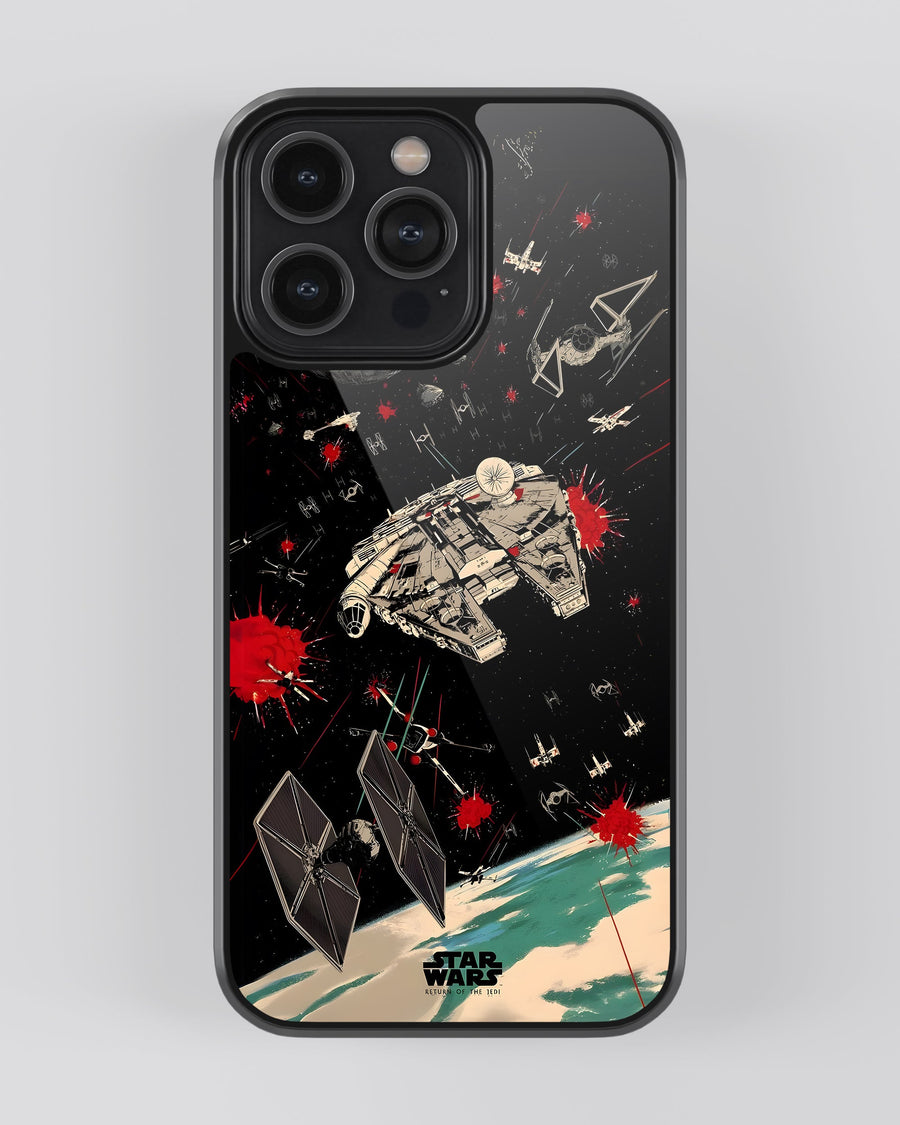 Movies Shows Glass Mobile Cover