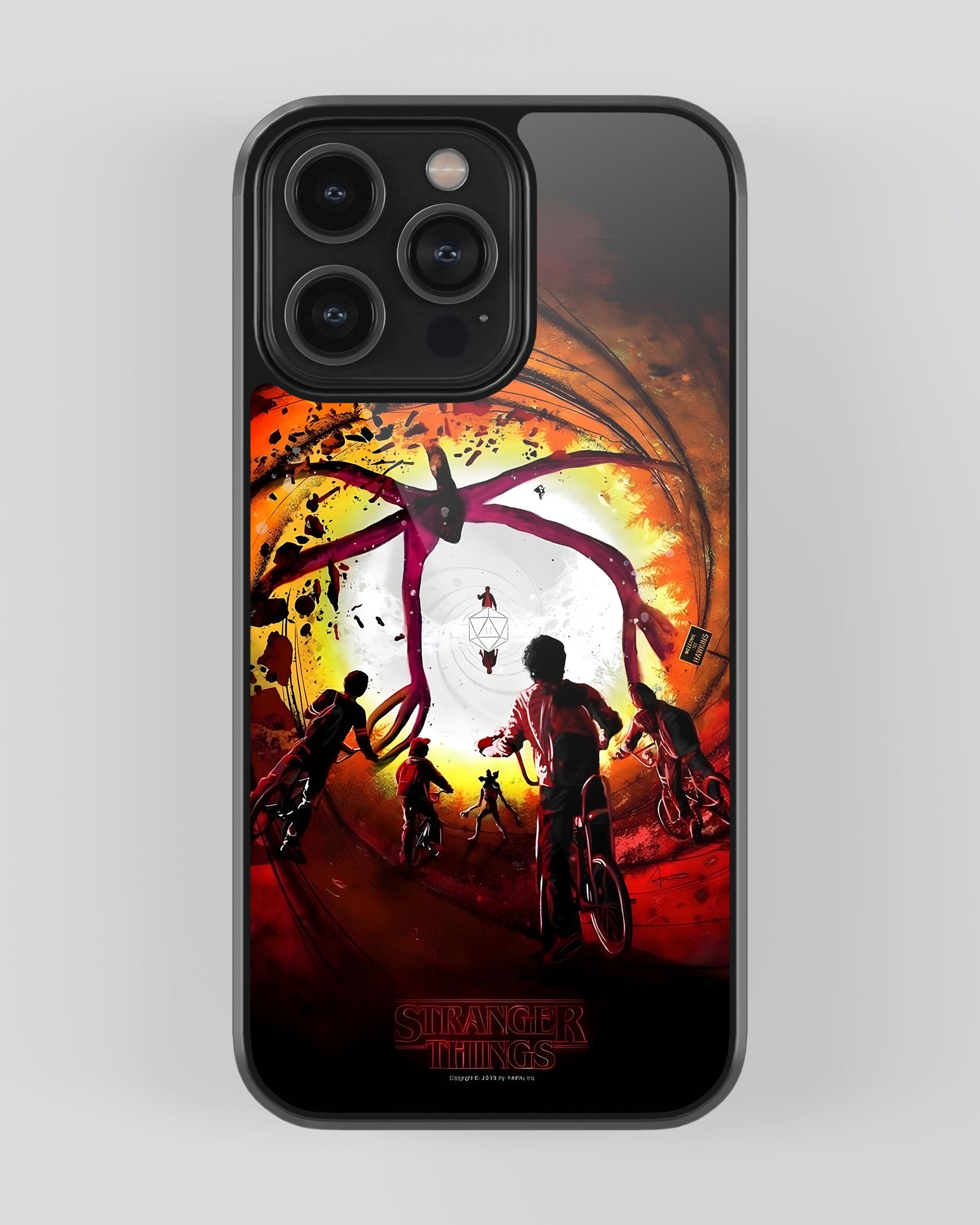 Movies Shows Glass Mobile Cover