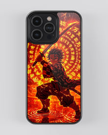 Demon Slayer Glass Mobile Cover