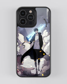 Solo Leveling Glass Mobile Cover