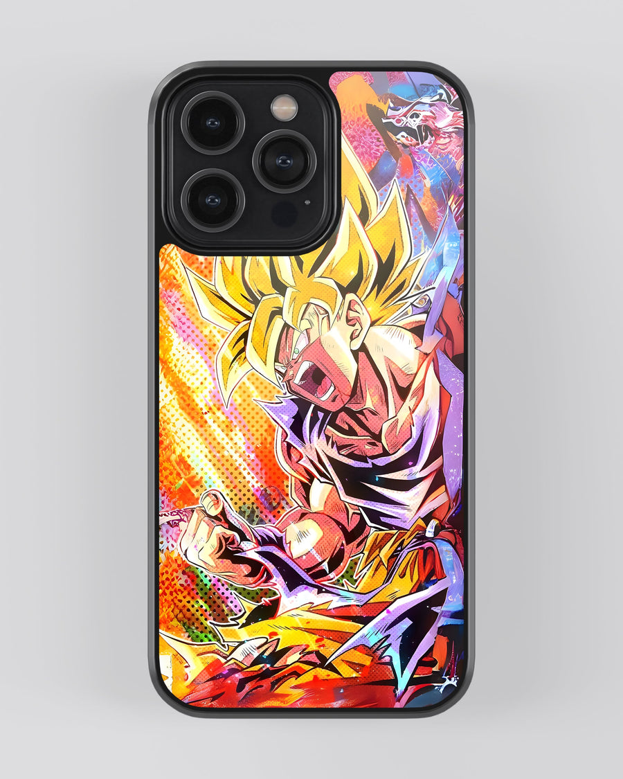 Dragon Ball Z Glass Mobile Cover