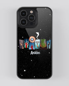 Marvel Glass Mobile Cover