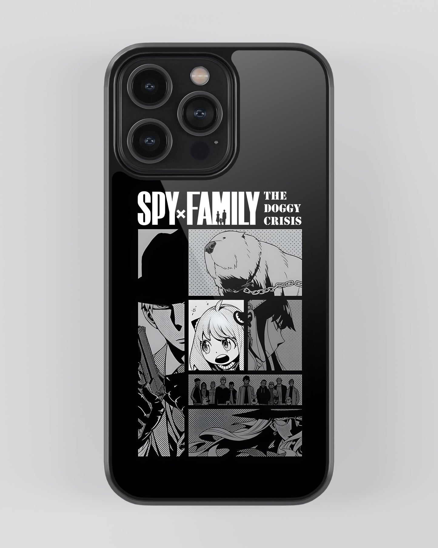 Spy X Family Glass Mobile Cover