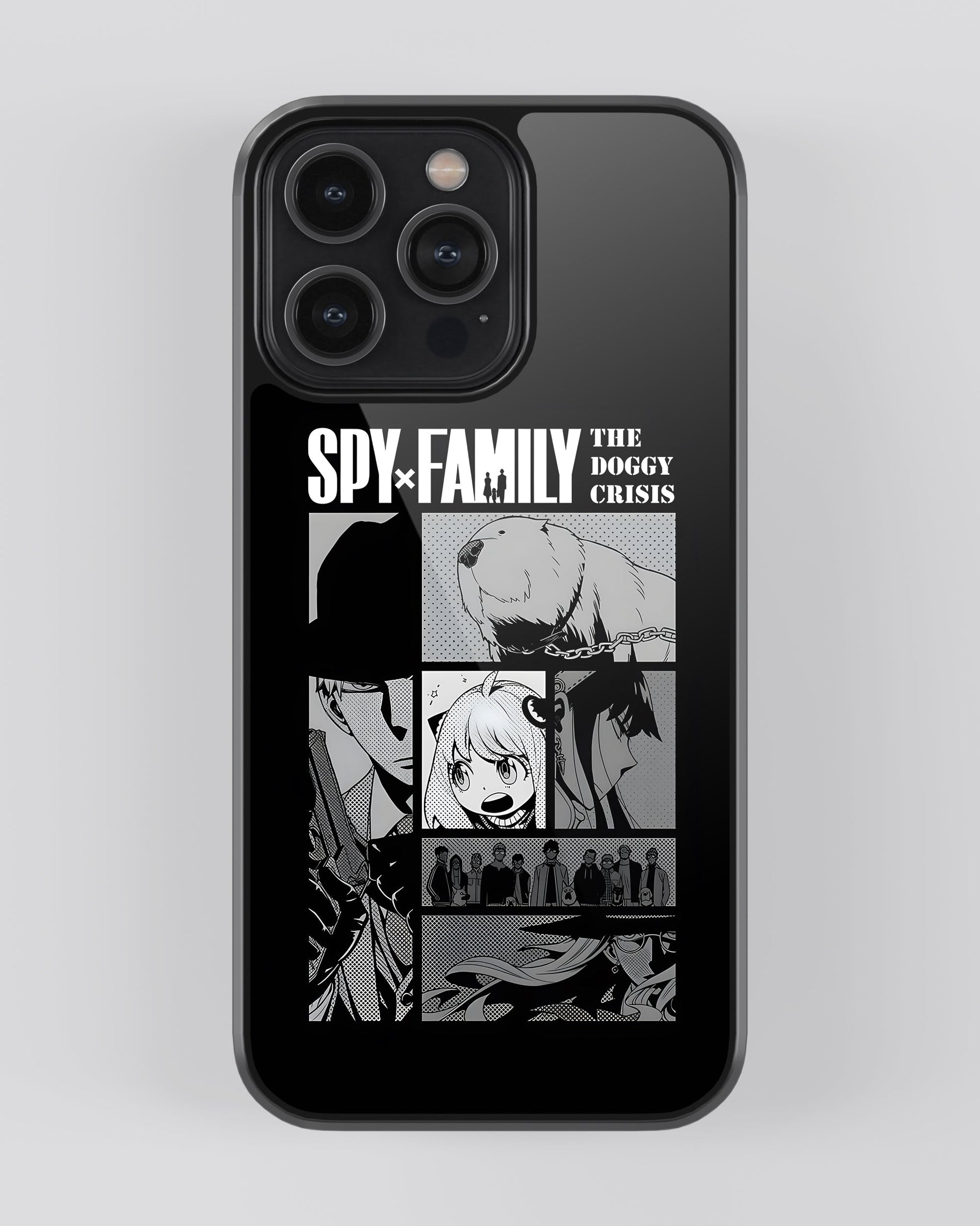 Spy X Family Glass Mobile Cover