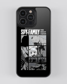Spy X Family Glass Mobile Cover