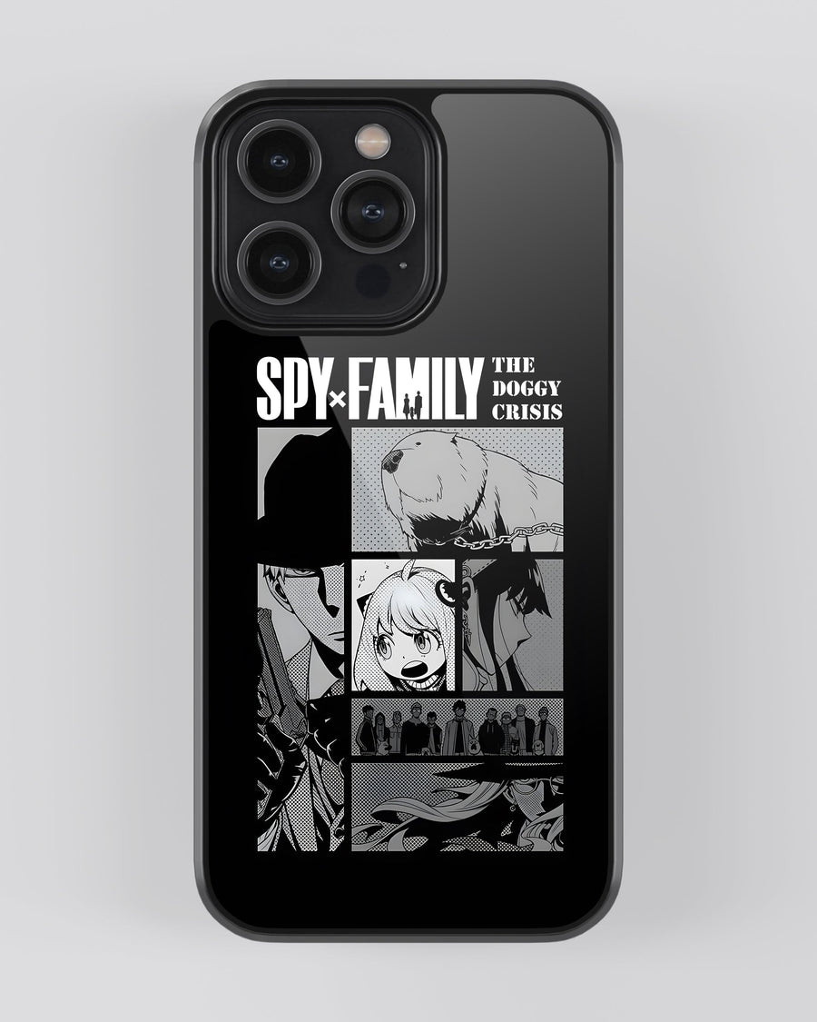 Spy X Family Glass Mobile Cover