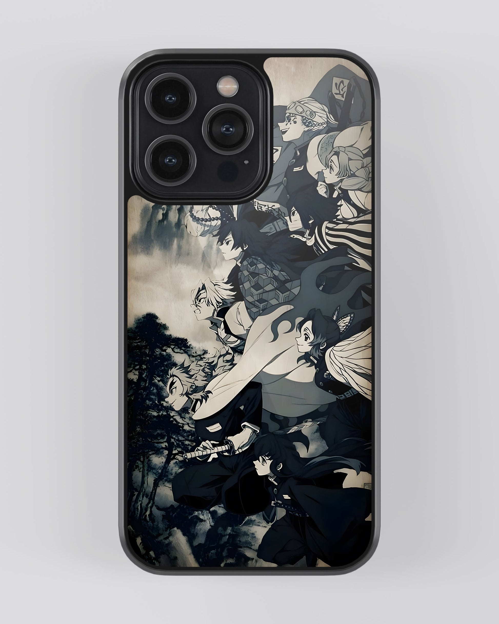 Demon Slayer Glass Mobile Cover