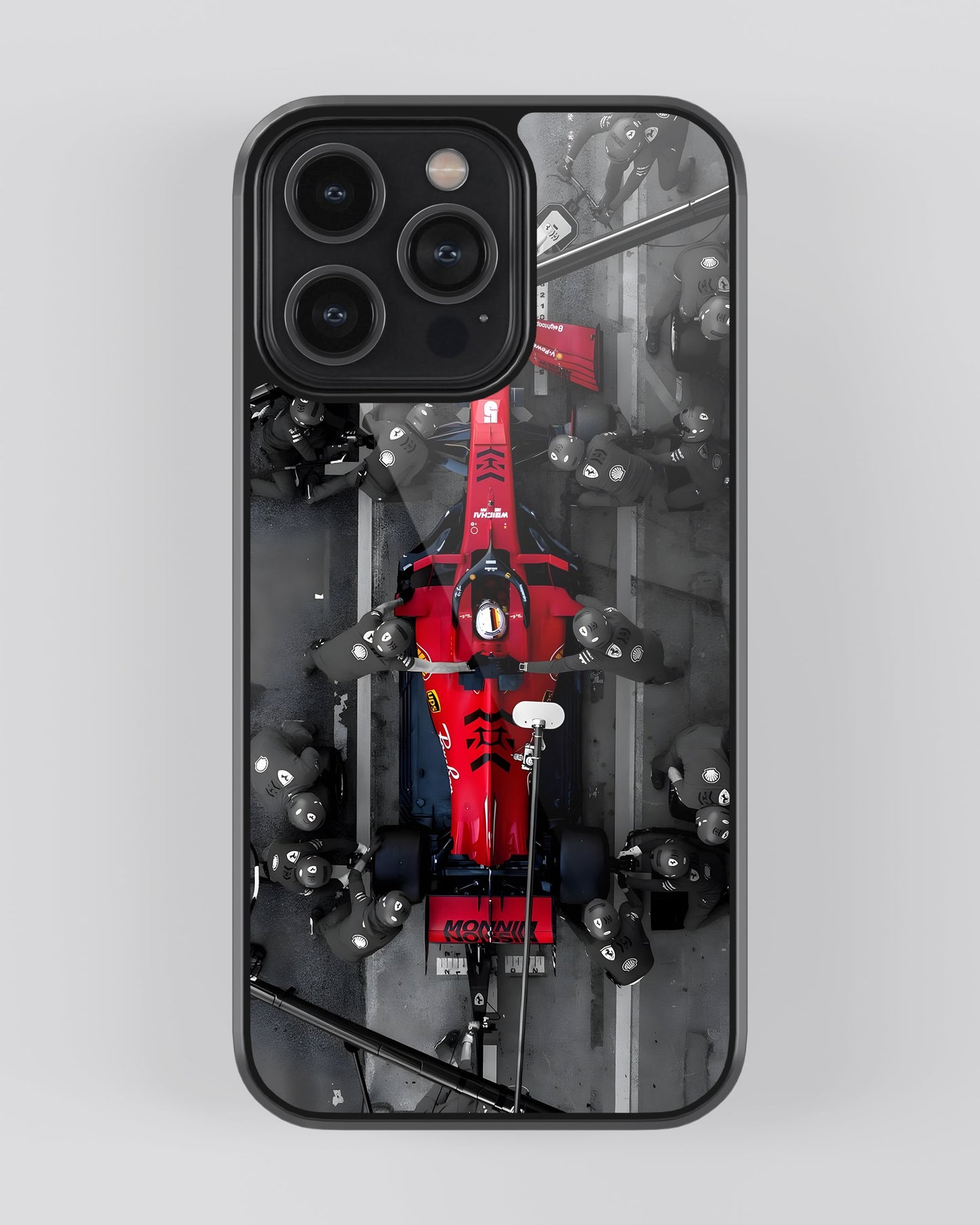 Formula 1 Glass Mobile Cover
