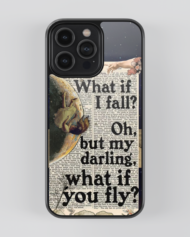 Whispers On Papers Mobile Cover (What if I Fall)