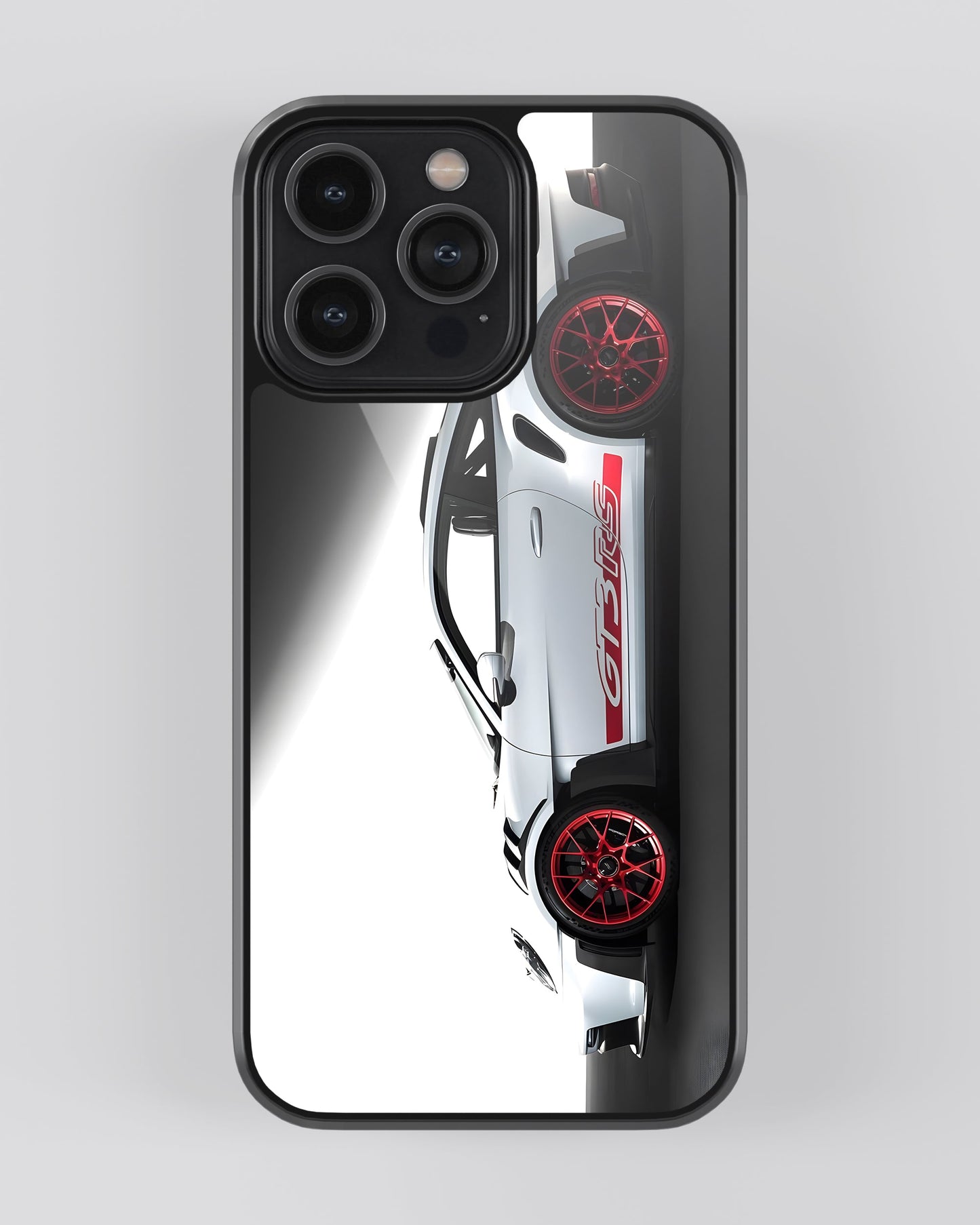 Sports Car Glass Mobile Cover