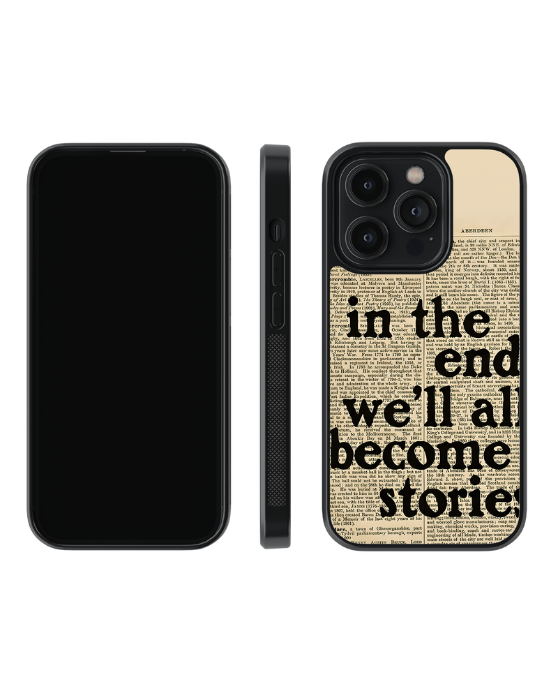 Whispers On Papers Mobile Cover (The End)