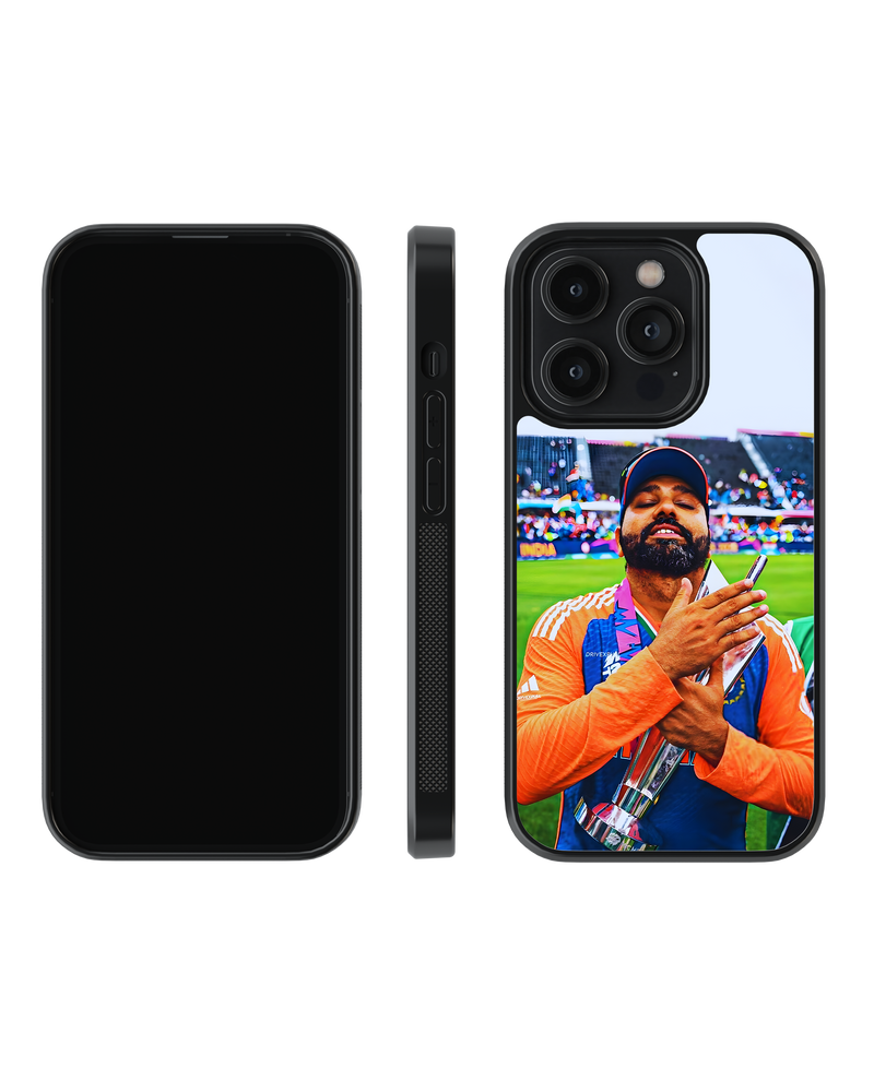 Cricket Mobile Cover (Rohit Sharma T20 Champion)