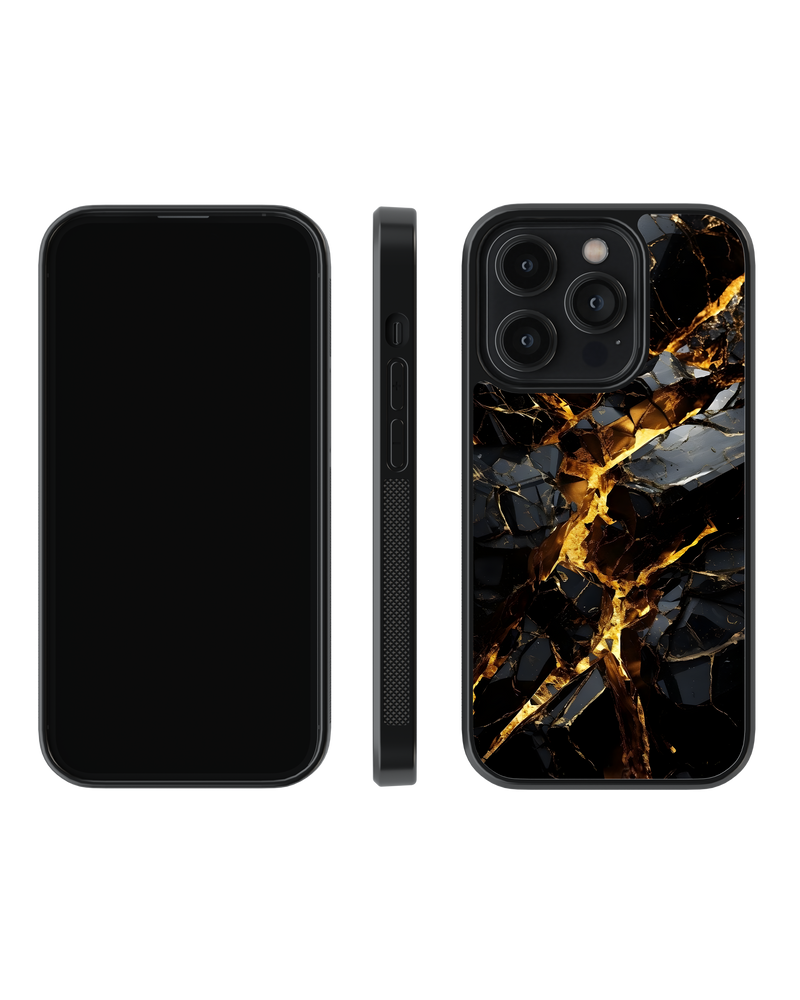Marbel Impact Case (Black Marbel)