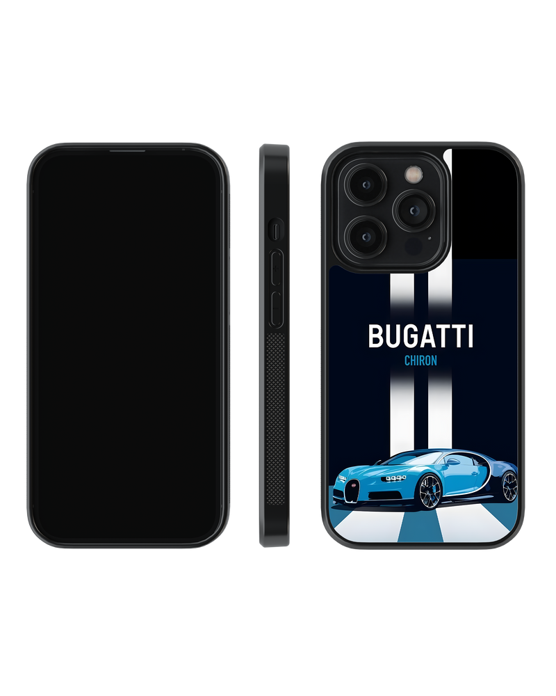 Sports Car Impact Case (Bugatti Chiron)