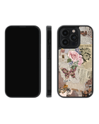Girls Aesthetic Impact Case (Flowers and Pages)