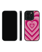 Y2K Impact Case (Pink Hearts)