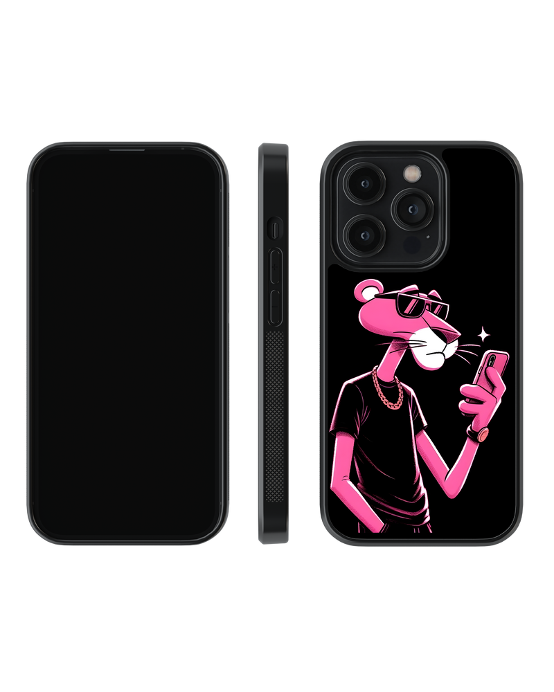 Cartoon Impact Case (Pink Panther Dark)