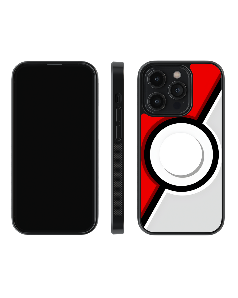 Cartoon Impact Case (Pokeball)