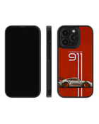 Sports Car Impact Case (Porsche 911 Red)