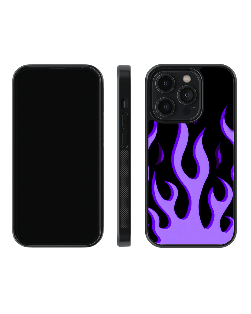 Y2K Impact Case (Purple Flame)