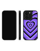 Y2K Impact Case (Purple Hearts)