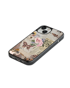 Girls Aesthetic Impact Case (Flowers and Pages)