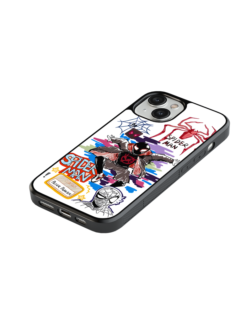 Marvel Impact Case (Miles Morales Sketch)