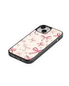 Girls Aesthetic Impact Case (Pink Bows)