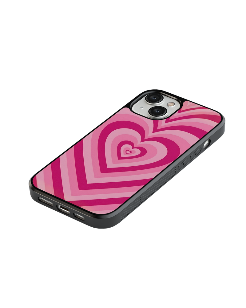 Y2K Impact Case (Pink Hearts)