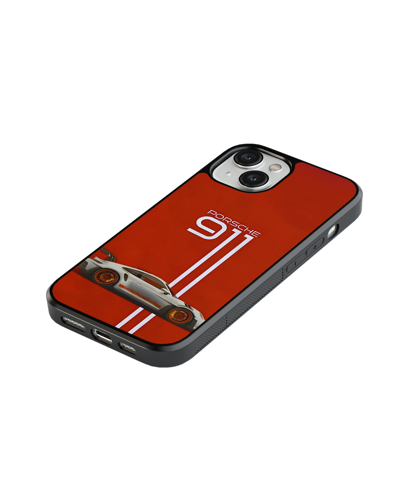 Sports Car Impact Case (Porsche 911 Red)