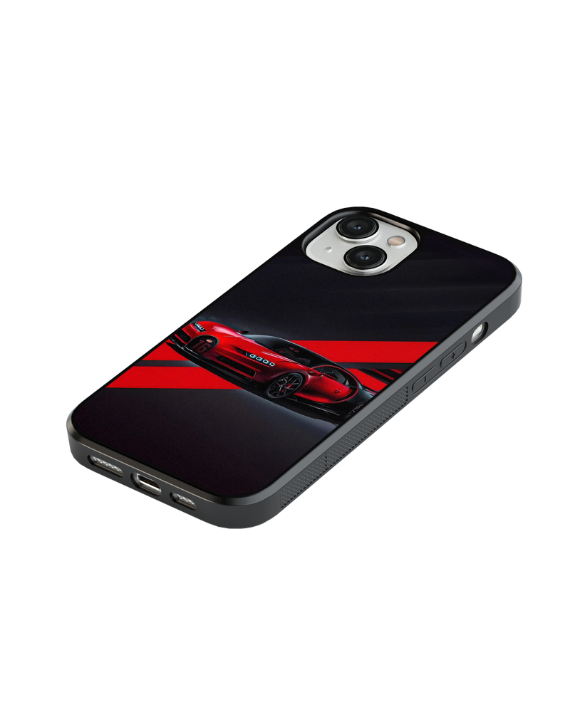 Sports Car Impact Case (Red Chiron)