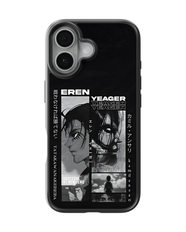 Attack On Titan Mobile Cover (Eren X Attack Titan)