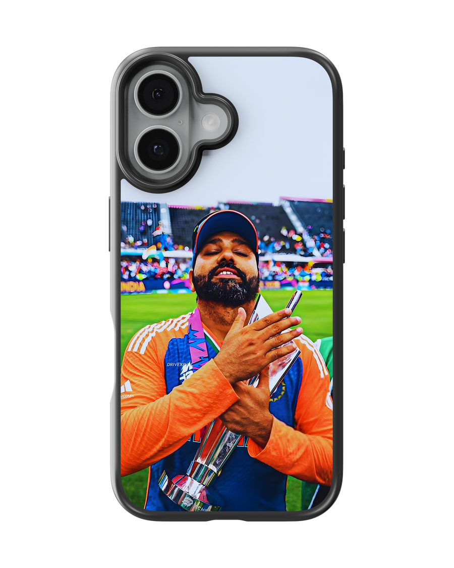 Cricket Mobile Cover (Rohit Sharma T20 Champion)