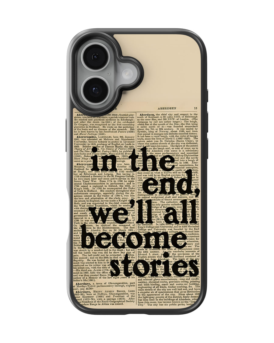 Whispers On Papers Mobile Cover (The End)