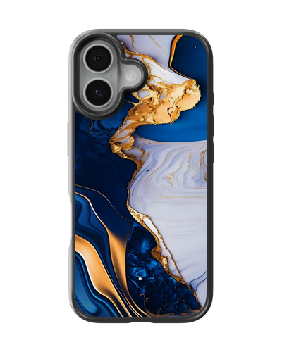 Marbel Mobile Cover (Blue Marbel)