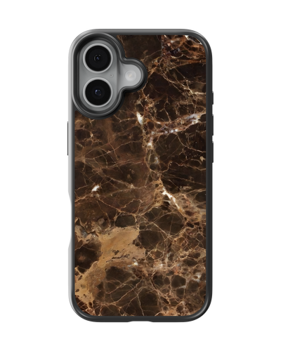 Marbel Mobile Cover (Brown Marbel)