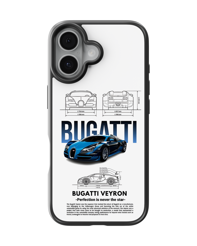 Sports Car Impact Case (Bugati Veyron)