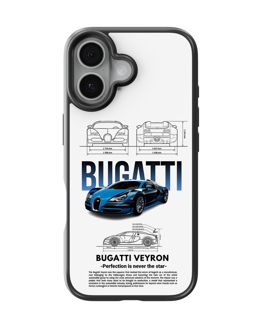 Sports Car Impact Case (Bugati Veyron)