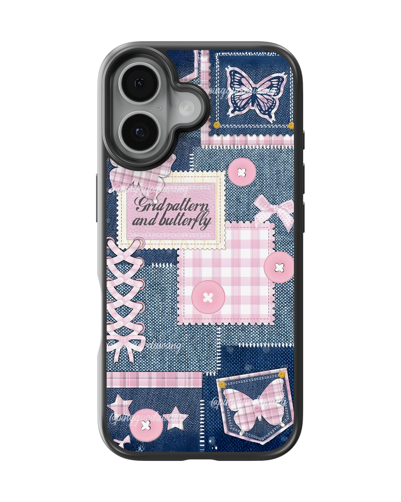 Girls Aesthetic Impact Case (ButterFly)