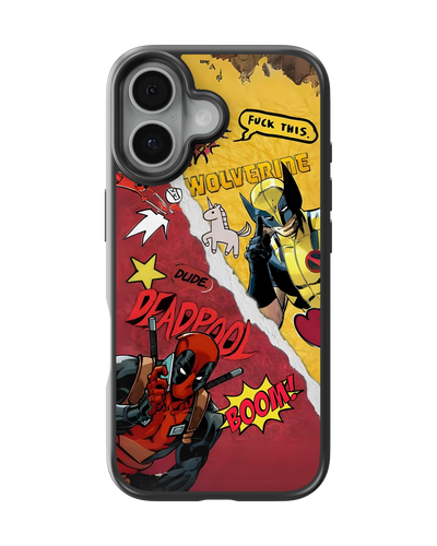 Marvel Mobile Cover (Deadpool Wolverine)