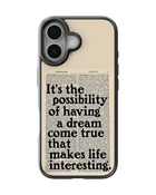 Whispers On Papers Impact Case (Dream come True)