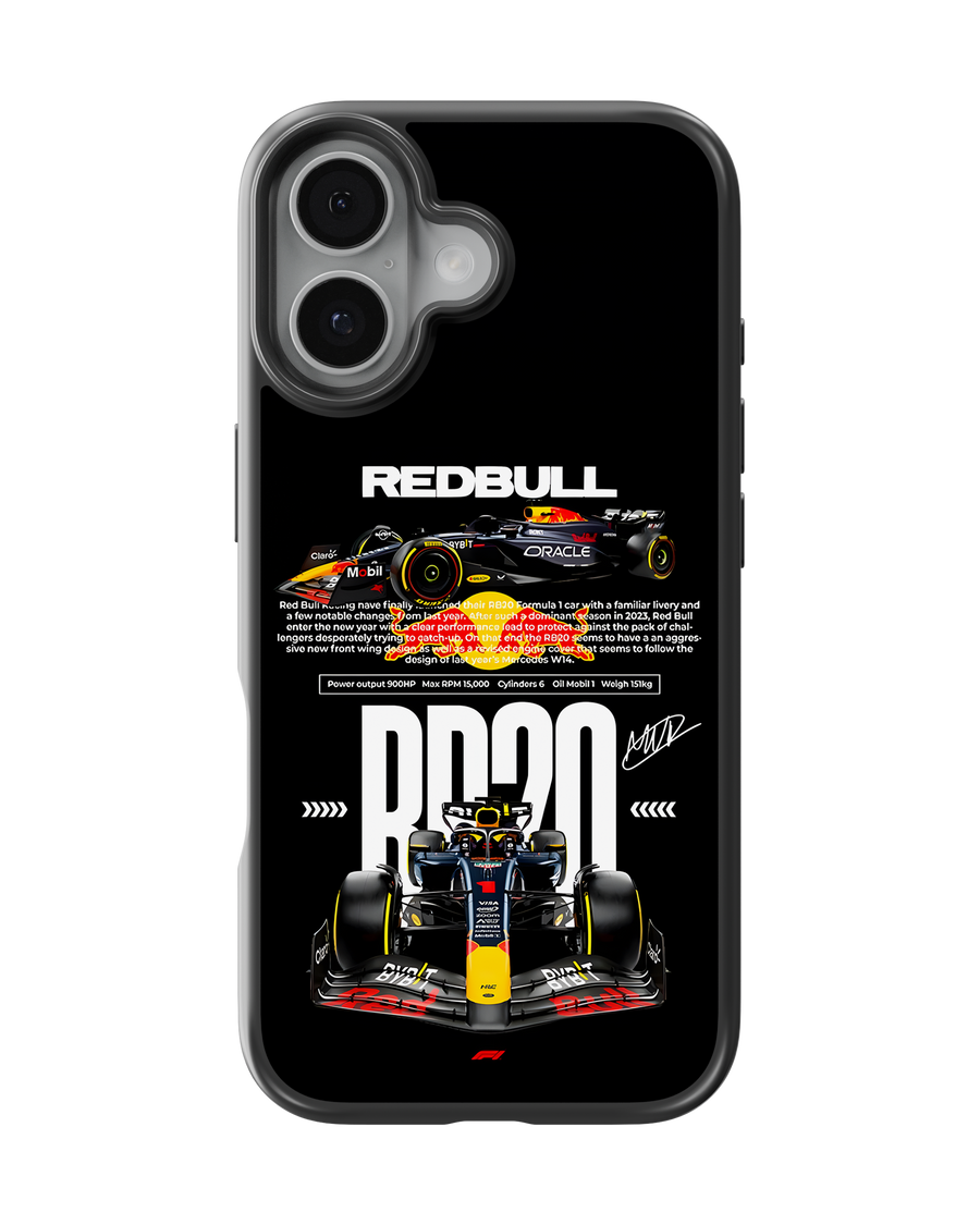Sports Car Impact Case (F1 Red Bull)