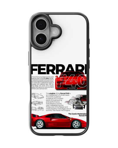 Sports Car Mobile Cover (Ferrrari F40)