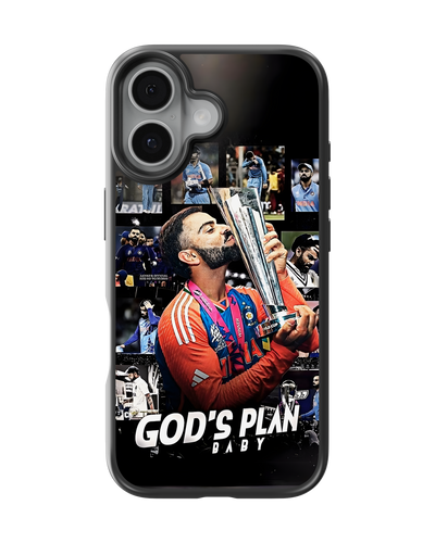 Cricket Mobile Cover (Gods Plan Baby)