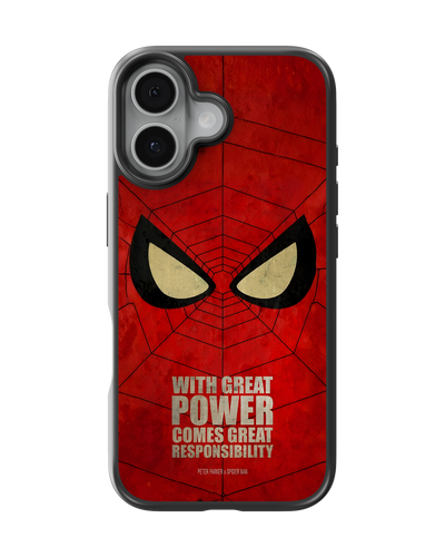 Marvel Mobile Cover (Great Power Great Responsibility)