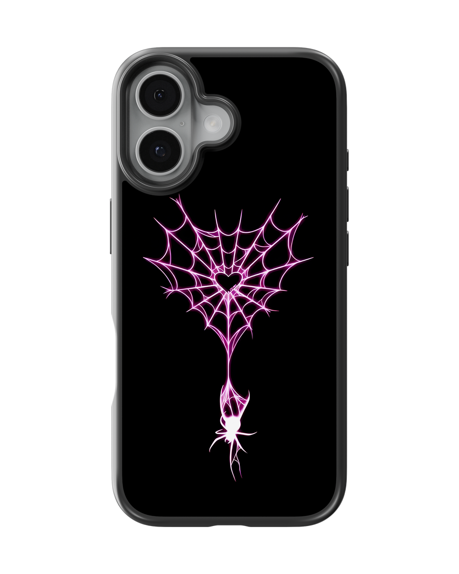Girls Aesthetic Impact Case (Heart Web)