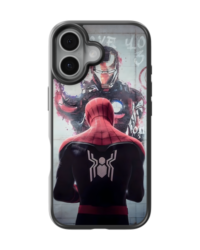Marvel Mobile Cover (Iron Man X Spiderman)