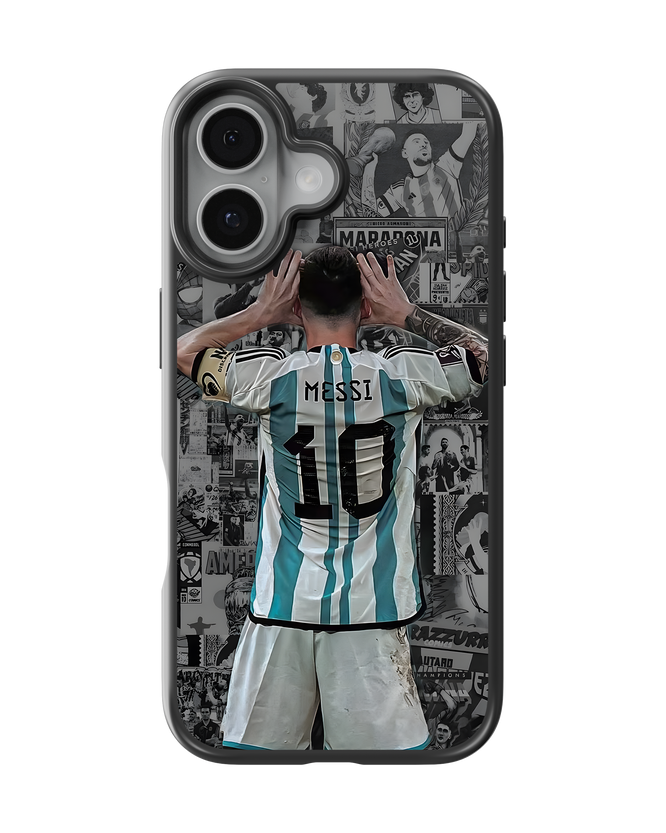 Football Mobile Cover (Messi Collage)