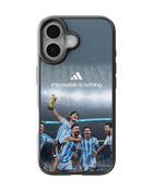 Football Mobile Cover (Messi Nothing is Impossible)