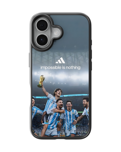 Football Mobile Cover (Messi Nothing is Impossible)